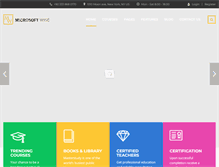 Tablet Screenshot of microsoftwise.com
